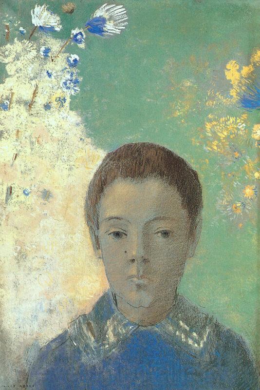 Odilon Redon Portrait of Ari Redon France oil painting art